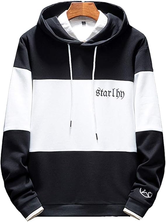 Amazon パーカー メンズ プルオーバー 長袖 フード付き 通勤 通学 春秋冬 男女兼用 白 L トレーナー パーカー 通販
