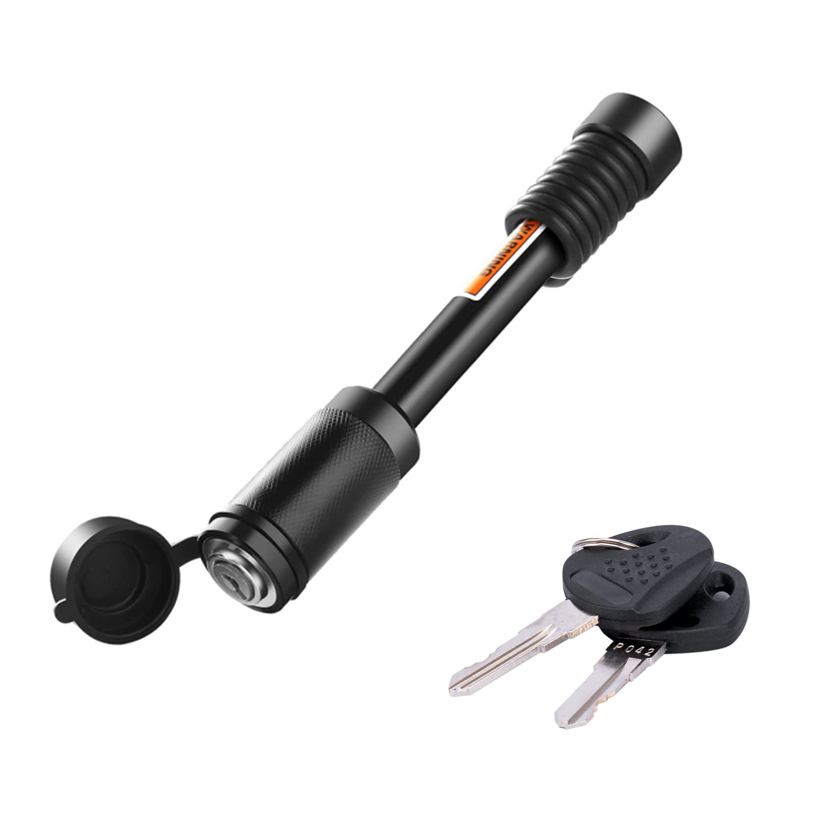 METOWARE Trailer Hitch Receiver Lock - 5/8" Pin Swivel Head Lock For 2" Or 2.5" Class III/IV/V Hitches - View #3