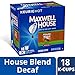 Maxwell House Decaf House Blend Medium Roast K-Cup Coffee Pods (18 Pods)