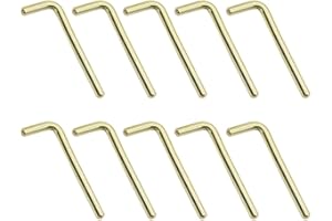 HUATOOL piano tuning repair accessories Grand piano cover Large cover hinge dowel hinge latch hinge shaft pin diy piano accessories (10pcs BF01 hinge pin)