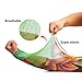 Odowalker Tattoo Arm Sleeves Temporary Fake Tattoo Halloween Costume Sleeves