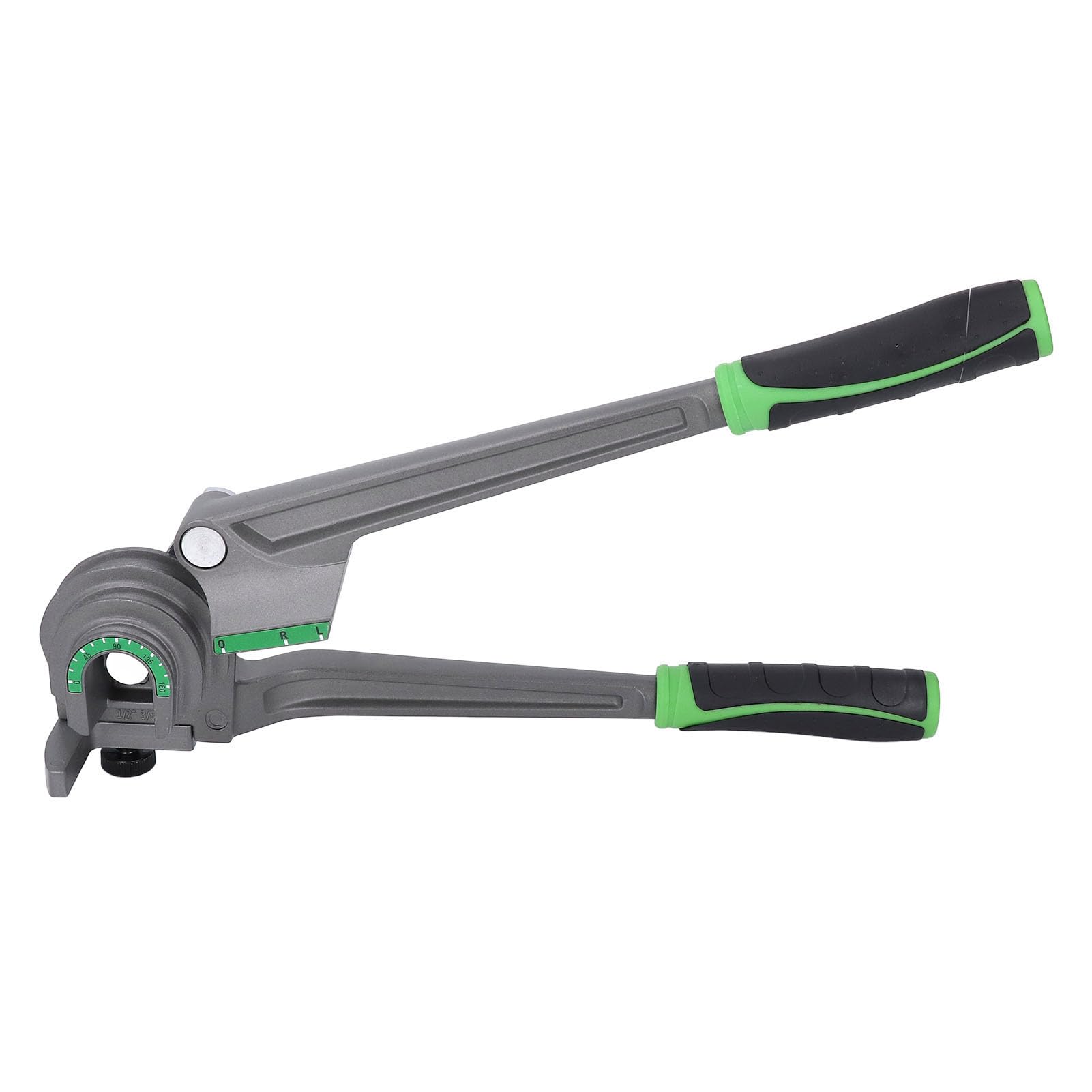 3 in 1 Tubing Bender, 180 Degree 1/4 3/8 1/2 Inch OD Tube Bender Aluminum Construction, Wide Bending Range, Comfortable Grip, HVAC Refrigeration Repair