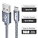 USB Type C Cable, BRG USB C Cable (USB 2.0) 3 Pack (1ft,4ft,6ft) Nylon Braided Fast Charger Cord Compatible Samsung Galaxy S9 8 Plus Note9 8, LG V20,Moto,Google Pixel,New MacBook and More, Gray