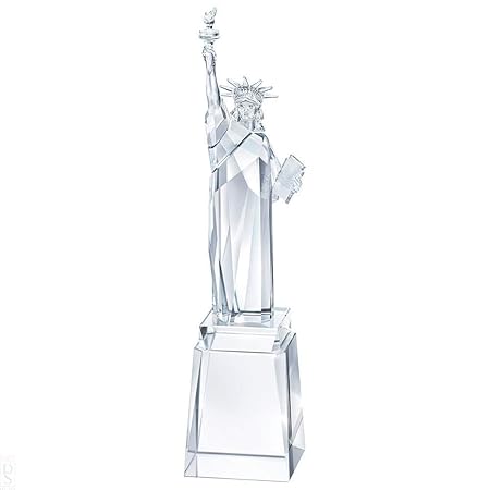 Swarovski Statua Della Libertà In Cristallo 136 X 31 X 31 Cm Colore Bianco