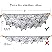 Halloween Fireplace Decoration Festive Party Supplies Lace Spiderweb Fireplace Mantle Scarf Cover Black Cobweb Fireplace Scarf Indoor Halloween Door Table Porch Decor 35x95 inch
