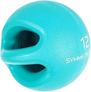 Smart Body Symmetry Ball - Patented Dual Handled Medicine Ball for Core Strength