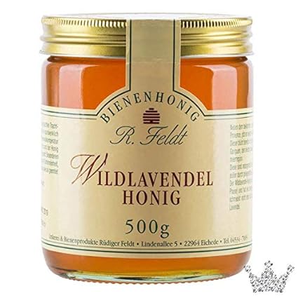 Wildlavendel Honig, aromatisch-blumiges Aroma, cremig, 500g