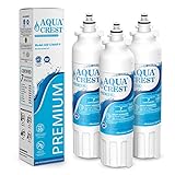 LT800P Refrigerator Water Filter of AQUACREST, NSF 53&42 Certified to Reduce 99% of Lead, Cyst & More, Compatible with LG LT800P, ADQ73613402, Kenmore 9490, 46-9490 (Pack of 3)