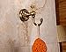 Rozin Antique Brass Bath Towel Hook Wall Mounted Robe Clothes Hanger