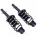 Front Struts Complete & Coil Springs Assembly Pair Set Compatible with 1998-2008 Beetle 1999-2006 Golf 1999-2005 Jetta Shock Absorbers - 171525
