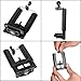 Fantaseal DSLR Camera Hot Shoe Mount Smartphone Monitor Mount Smartphone Clamp Super Wide (50-100mm) Hot Shoe Mount Cold Shoe Mount w/ 1/4