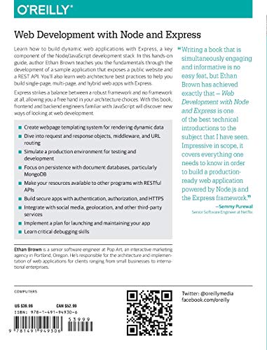 Web Development with Node and Express: Leveraging the JavaScript Stack - //medicalbooks.filipinodoctors.org
