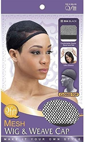 (6 Pack) Qfitt – Closed Top Mesh Wig & Weave Cap #504