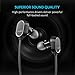 Anker SoundBuds Wireless Headphones - Bluetooth Black Water Resist Built in Mic
