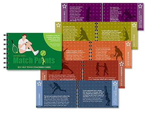 Confidence Cards by Match Points: Self-Help Tennis Coaching Cards