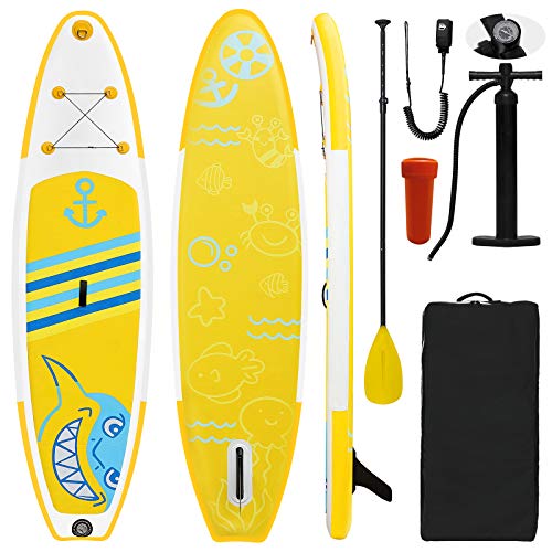 Sup Paddle Board, Double Layer Side Thickened Inflatable Standing Anti
