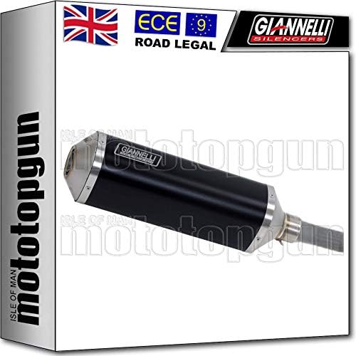 GIANNELLI EXHAUST HOM IPERSPORT BLACK S.UZUKI GSX-R 1000 2015 15 2016 16 73789B6