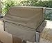 BBQ Built-in Grill Cover for Outdoor Barbecues up to 30 inches with Secure Straps and Extra Coverage to Protect Knobs