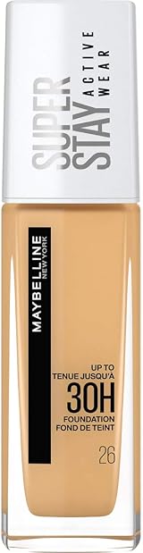 Maybelline Superstay Active Wear Foundation 26 Buff Nude
