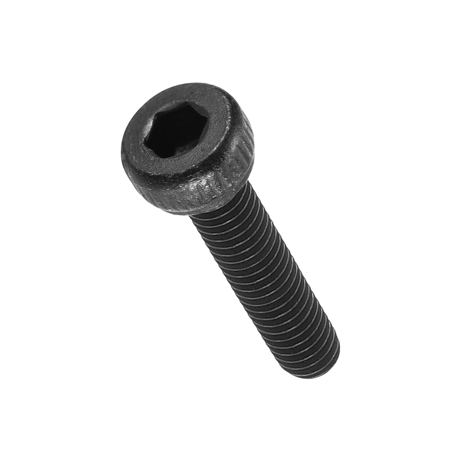 METALLIXITY Socket Head Cap Screws(M2.5-0.45x12mm)50Pcs, Carbon Steel Allen Socket Drive DIN912/ISO4762 Metric Oxide - Machine Grade 12.9 Internal Hex Screw UNC Coarse, Black — image 1