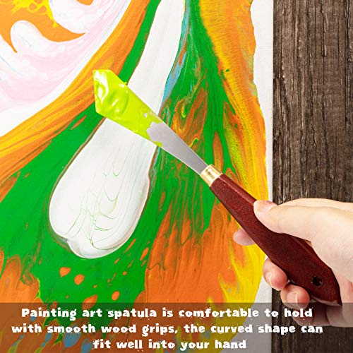 Painting Knife Set Painting Mixing Scraper Stainless Steel Palette