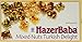 Hazer Baba Turkish Delight Candy, Mixed Nuts & Vanilla Flavored, Gourmet Snack Box, Traditional, Vegan Snack, Turkish Lokum, Sweets, Loukumi, Delicias Turcas, Halal, Kosher, 16oz (454g)