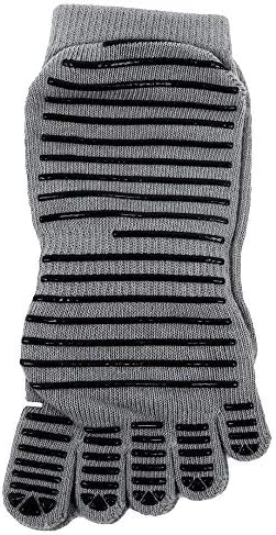 SANGQU Womens Low Cut Five Finger Socks, Yoga, Non-Slip Yoga Socks Toe socks