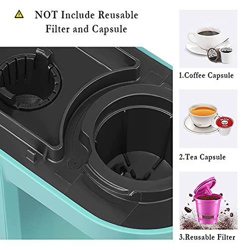 CHULUX Single Serve Coffee Maker, 12 Ounce Single Cup Coffee Machine