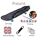 Easy_way Complete Skateboard - Standard Skateboards with Colorful Light Up Flashing Wheels for Beginners Starter Kids Boys Girls Youths - 31''x 8''Canadian Maple Pro Cruiser Skate Board,Birthday Gift