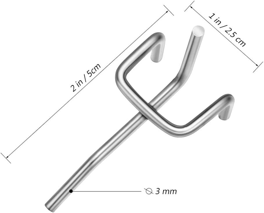 Lsydgn Single pegboard Hooks Pegboard pegs Pegboard Hooks Assortment
