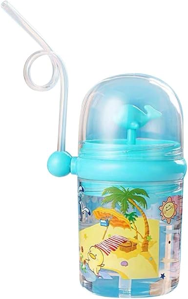 baby drinking water bottle