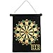 PrimeTrendz Magnetic Dart Board Double Sided Hanging Dart Board Set