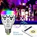 Sansi Smart RGB Light Bulb, Wi-Fi, A19, Dimmable, Group Control and Music Control, Works with iPhone and Android