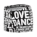 Love Dance Athletic Booty Shorts | Alexandria Collection | Kids Black/White