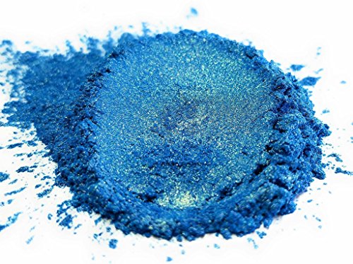 Eye Candy Pearls 50gr Rainbow Blue Mica Powder Pigments (Resin, Paint, Epoxy, Soaps, Nail Polish, Liquid Wraps)