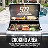 Kenmore-PG-4030400LD-RD-AM-3-Burner-Outdoor-Patio-Gas-BBQ-Propane-Grill-Red
