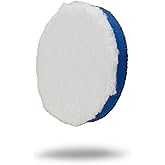 Maxshine 3" Universal Microfiber Polishing Foam Pad for Cutting – Ultra-Soft Microfiber with Hook & Loop – Compatible with DA & Rotary Polishers for Paint Correction & Heavy Cutting