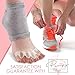 PampyFeet Silicone Toe Separators with Moisturizing Ankle Sleeves for Dry Cracked Heels for Men and Women - Bunion Corrector and Bunion Relief - HammerToe Straightener - Toe Spreaders/Spacers for Yoga