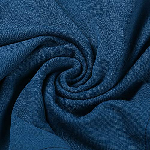 Clearance!HOSOME Women Knee-Length Top Women's Autumn Fashion Solid O-Neck Wrist Sleeve Button Skirt Suit