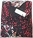Sakkas B900 Batik Moon and Stars Caftan Tank Dress / Cover Up - Black / Red - One Size