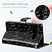 Galaxy Note 8 Case,Note 8 Wallet Case, FLYEE Premium PU Flip Wallet Leather [kickstand] [Emboss Flower] Magnetic Protective Cover with Card Slots for Samsung Galaxy Note 8 Black