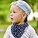 Stadela 100% Cotton Adjustable Baby Bandana Drool Bibs for Drooling Teething Nursery Burp Cloths 4 Pack Set for Boy Space Adventure Rocket Planet Solar System Star Astronaut Galaxy