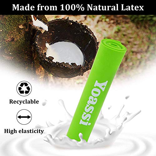 Yoassi-41-Fitnessbaender-Set-Loop-Terra-Band-Theraband-Widerstandsbaender-Resistance-Bands-Lang-Fitnessband-Gummi-Trainingsband-fuer-Aufwaermen-Pilates-Yoga-Crossfit-Muskelaufbau