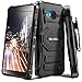 Lumia 640 Case, Evocel [New Generation Series] Belt Clip Holster, Kickstand, & Dual Layer for Microsoft Lumia 640, Black (EVO-NK640-XX01)