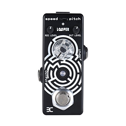 ammoon ENO EX LOOPER Guitar Loop Pedal Max.23 Minutes Recording Time Unlimited Overdub with True Bypass