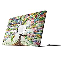 Fintie MacBook Air 13 Inch Case - Ultra Slim Lightweight PU Leather Coated Plastic Hard Cover Snap On Protective Case for MacBook Air 13.3