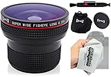 Opteka 0.20X HD Super AF Wide Angle Fisheye Lens with Microfiber Cloth for Pentax K-S2, K-S1, K-1, K-500, K-70, K-50, K-30, K5 IIs, K-7, K-5, K-3, K-2, K20D, K100D, K110D Digital SLR Cameras