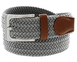 Men's Stretch Belt Braided Elastic Stretch Belt