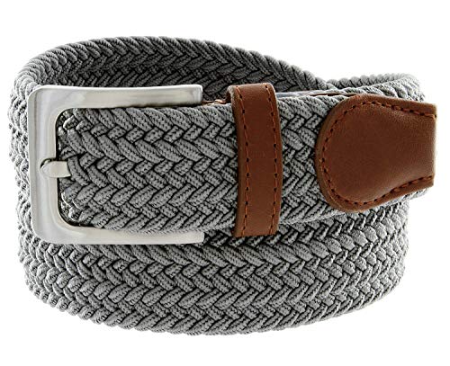 Men's Stretch Belt Braided Elastic Stretch Belt