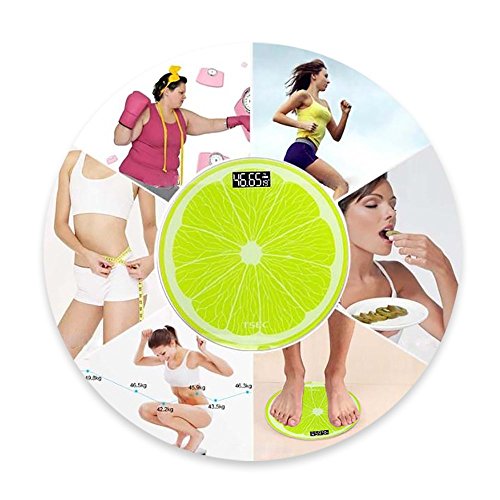 IREALIST Bathroom Scale, Precision Mini Digital Body Weight Scale